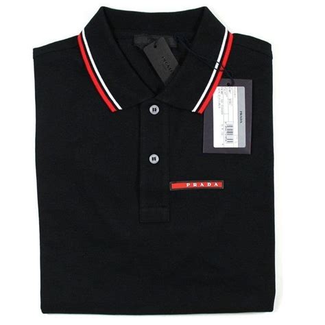 prada men's polo t shirt|prada milano t shirt price.